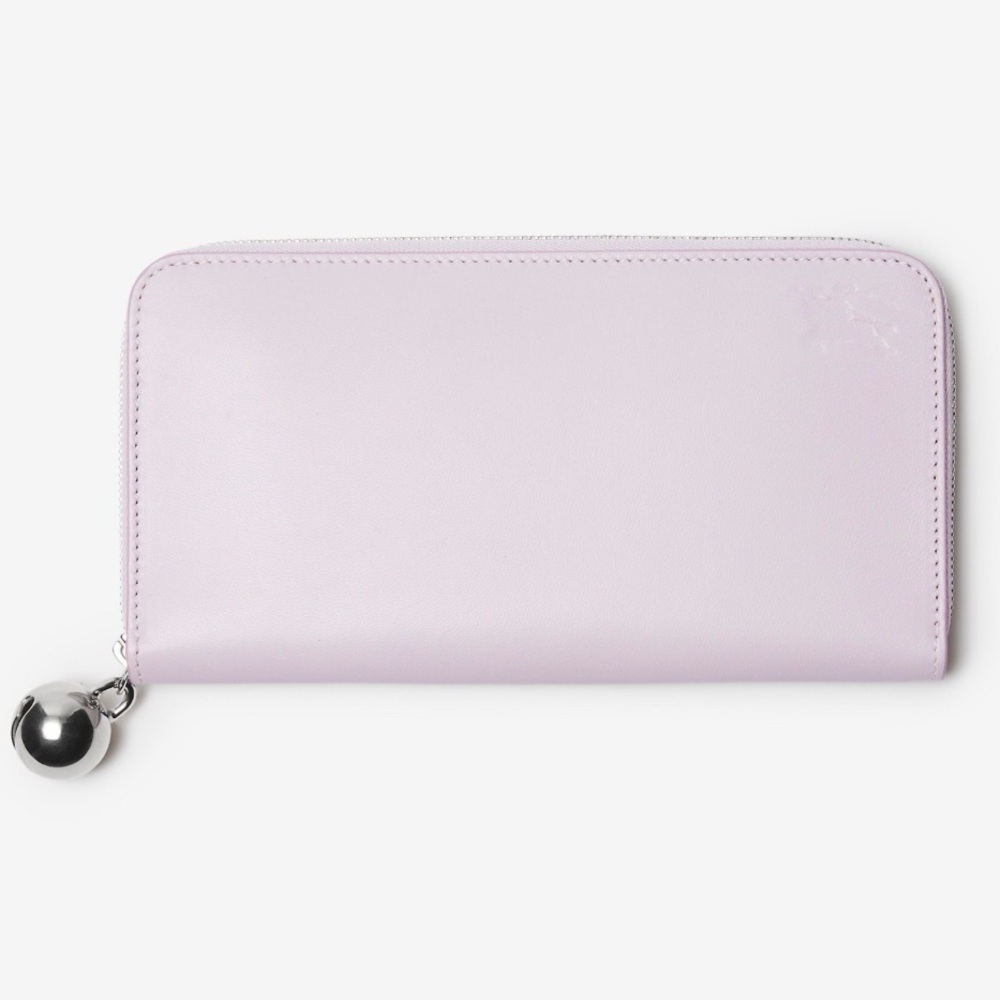 BURBERRY 
EKD Leather Zip Wallet
